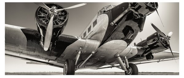 Tablou - Avioane istorice (120x50 cm)