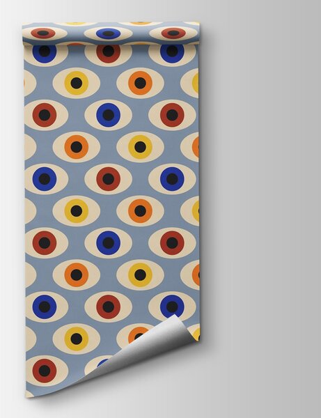 Fototapet Model de ochi colorați, Fototapet geometrice, Fototapet populare, u51618v3 - Tapeko.ro