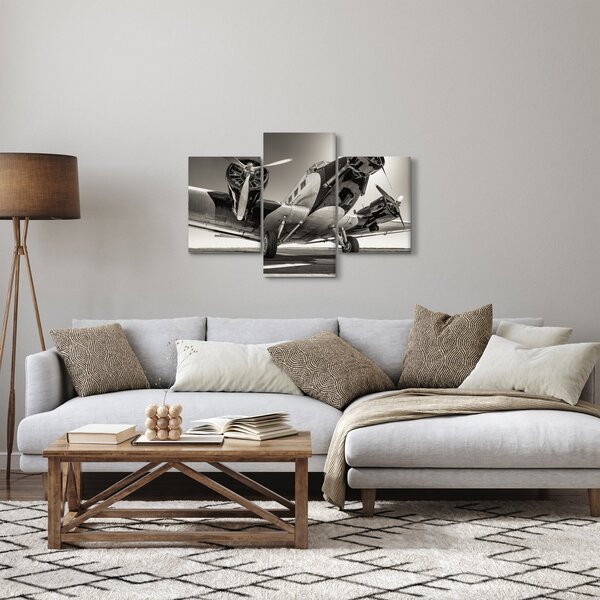 Tablou - Avioane istorice (90x60 cm)
