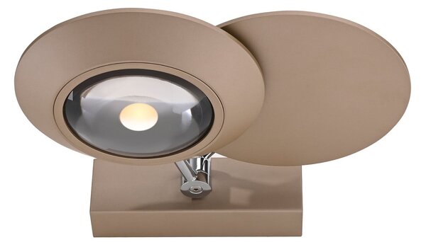 Lampă de perete PURE, Oculis, reglabil, Bronz / Alamă Veche, dormitor, Metal, Modern
