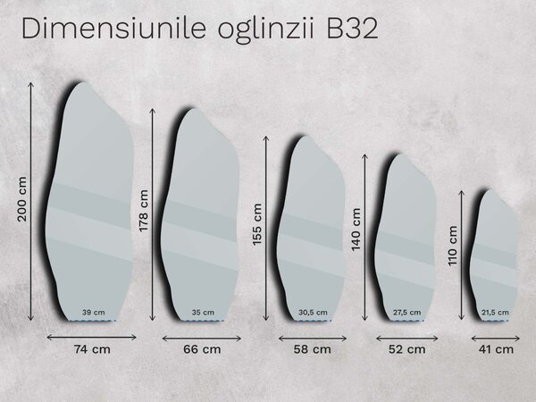Oglindă antică Base B32