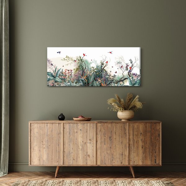 Tablou - Peisaj natural, acvariu (120x50 cm)