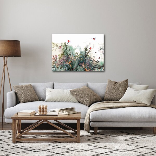 Tablou - Peisaj natural, acvariu (70x50 cm)