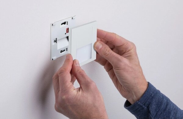 Paulmann 79999 - LED 1W lumină scări TSARO 230V Follow/alb