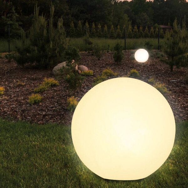 Lampă de exterior ARGENTO 1xE27/15W/230V d. 30 cm IP65 alb