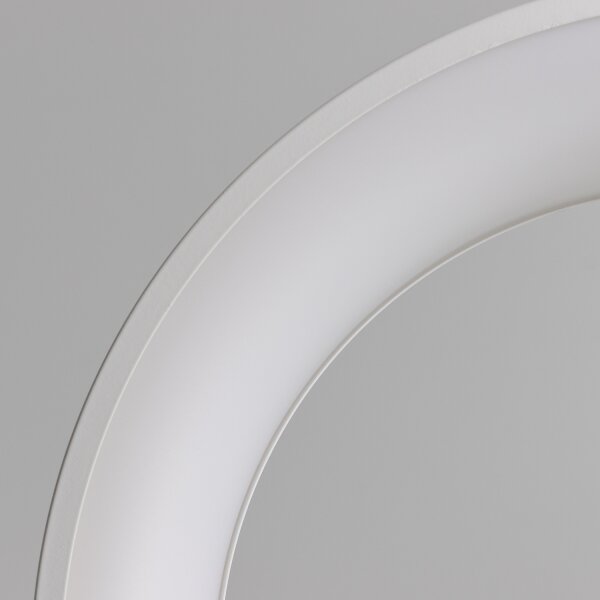 Brilagi - Lustra LED reglabilă pe cablu, 40W/230V, 3000-6500K, albă, cu telecomandă