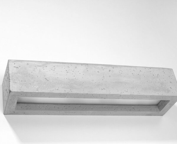 Aplică VEGA 2xE27/60W/230V 50 cm beton Sollux SL.0993