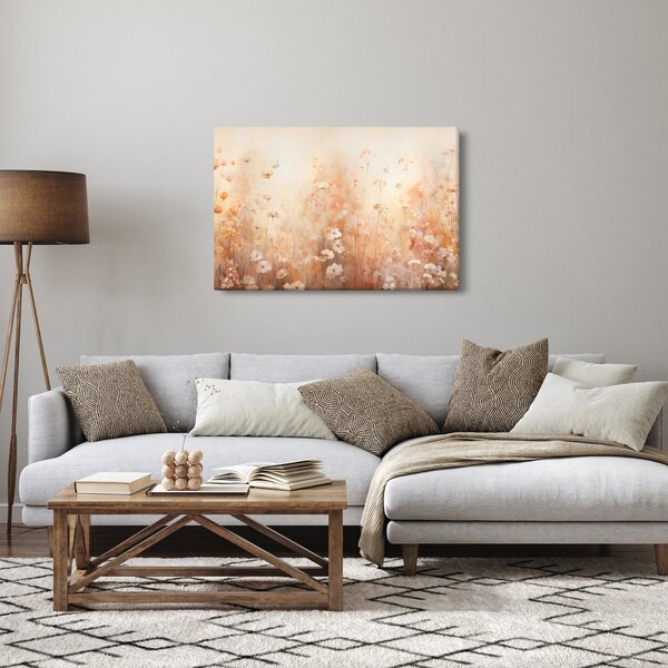 Tablou - Model de flori sălbatice (90x60 cm)