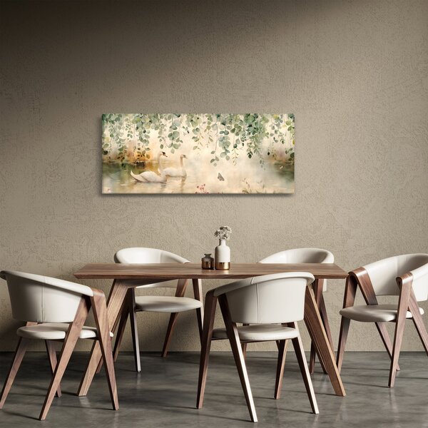 Tablou - Lac, acvariu (120x50 cm)