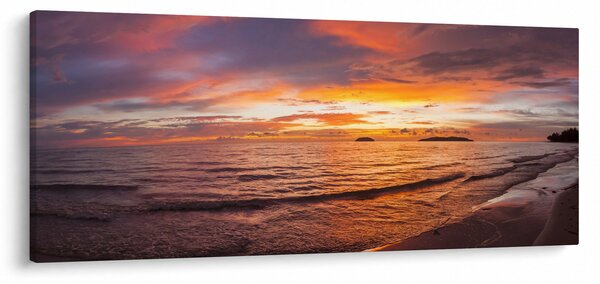 Tablou - Apus de soare (120x50 cm)