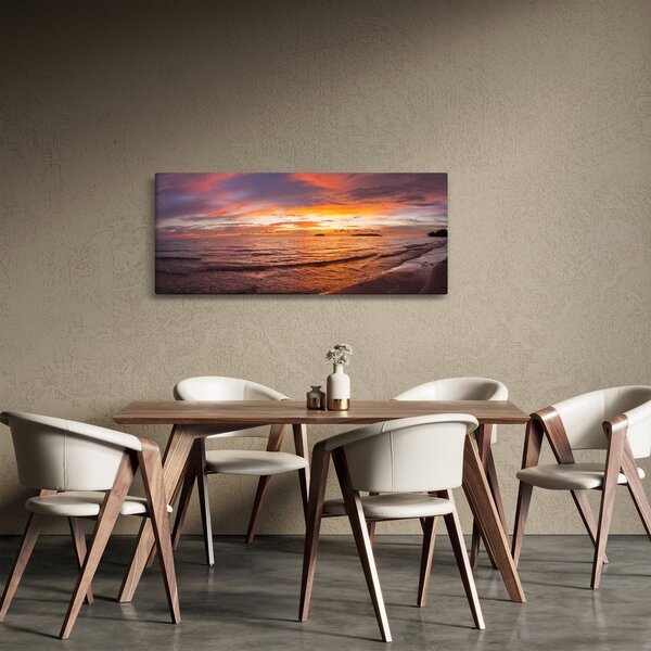Tablou - Apus de soare (120x50 cm)