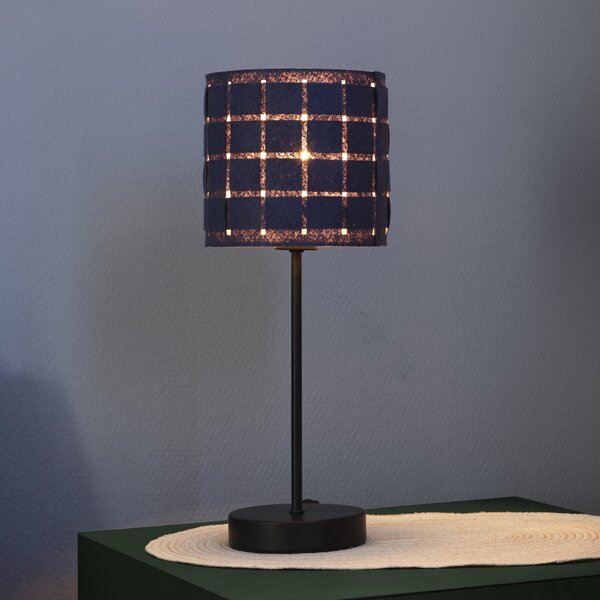 OSRAM Lampa de masă Decor Felt Weaving Stand, gri, pâslă, E14, Gri, Camera de zi / sufragerie, Țesătură / Textil