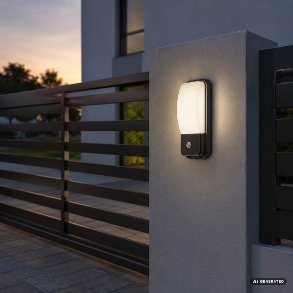 Rabalux 77233 - Aplica LED de exterior cu senzor MATZEN 20W/230V IP65