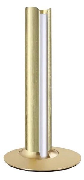 Ideal Lux - Lampă de masă LED dimabilă DORICA LED/8W/230V CRI 90 alamă