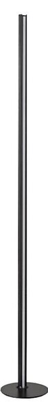 Ideal Lux - DORICA Lampă de podea LED dimabilă, 50W, 230V, CRI 90, neagră