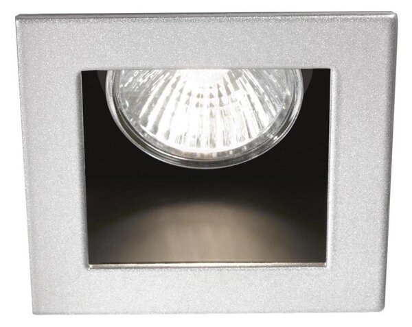 Ideal Lux - Spot încastrat FUNKY, 1x GU10/50W/230V, 9x9 cm, crom mat
