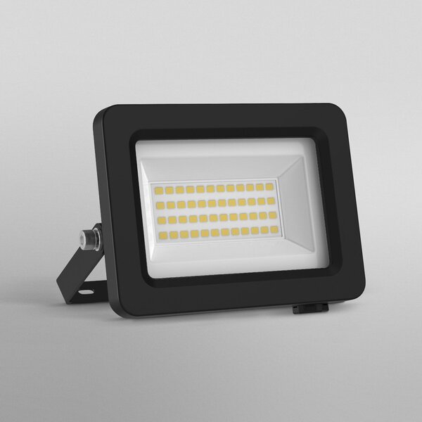 OSRAM Spot LED Floodlight EA, 10 W, IP65, negru, aluminiu, Negru, Aluminiu