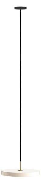 UMAGE Lampă suspendată LED Asteria Plus Medium alb perlat Ø 43 cm CCT, reglabil, Bej, Camera de zi / sufragerie, Metal, Design