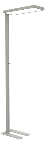 Maul Lampadar LED de birou MAULjura, culoare argintiu, aluminiu, 196,5 cm, reglabil, Metalic, Studiu / Birou, Aluminiu, Modern