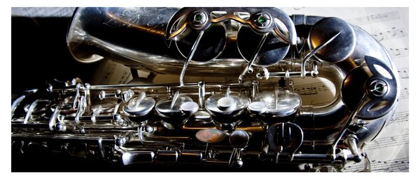 Tablou - Saxofon (120x50 cm)