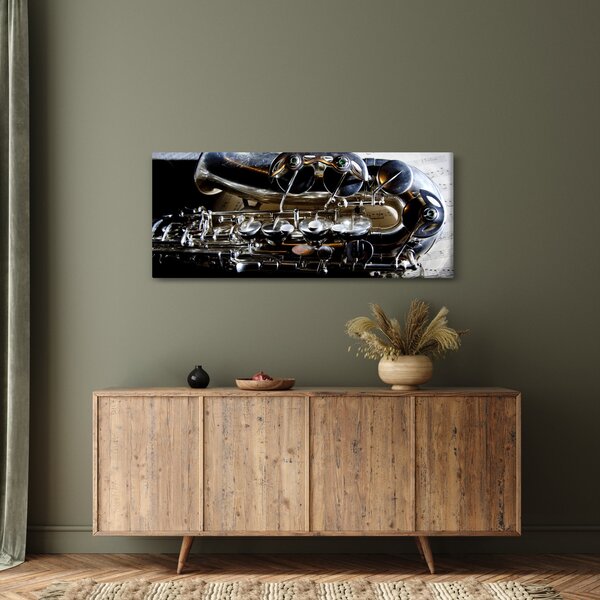 Tablou - Saxofon (120x50 cm)