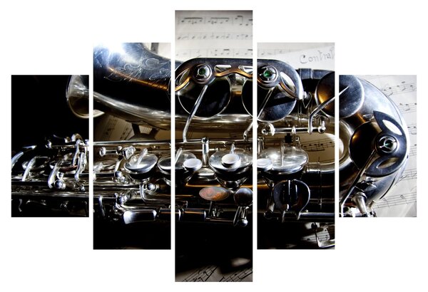 Tablou - Saxofon (150x105 cm)