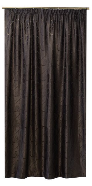 Draperie Velaria tafta neagra, 145x190 cm