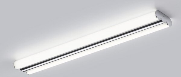 Helestra Lampa LED pentru oglindă LOOM, lungime 60 cm, crom, IP44, Metalic, Baie, Metal