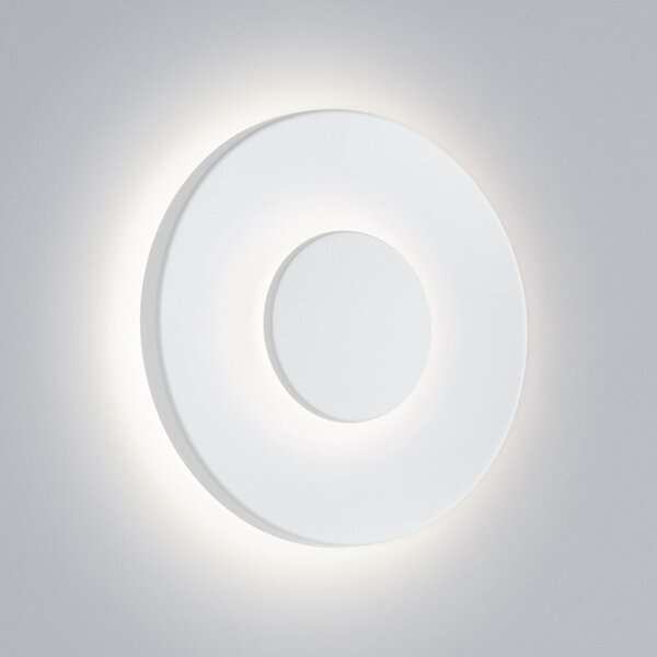 Helestra Lampă LED pentru exterior BUD, dimabil, albă, IP65, reglabil, Alb, Aluminiu, Modern