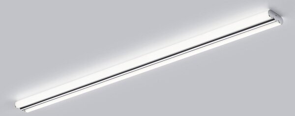 Helestra Lampa cu oglindă LED LOOM, lungime 120 cm, crom, IP44, Metalic, Baie, Metal