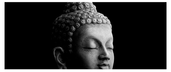 Tablou - Buddha, portret (120x50 cm)