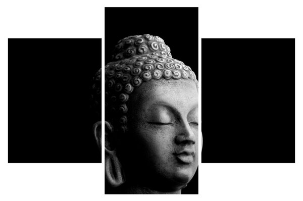 Tablou - Buddha, portret (90x60 cm)