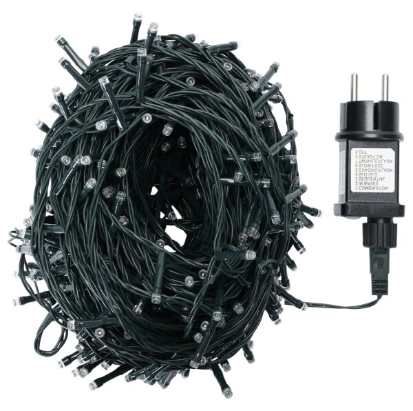 Aigostar - Ghirlandă de Crăciun LED RGBY pentru exterior, 300 LED, 3,6 W, 230 V, 30 m, IP44