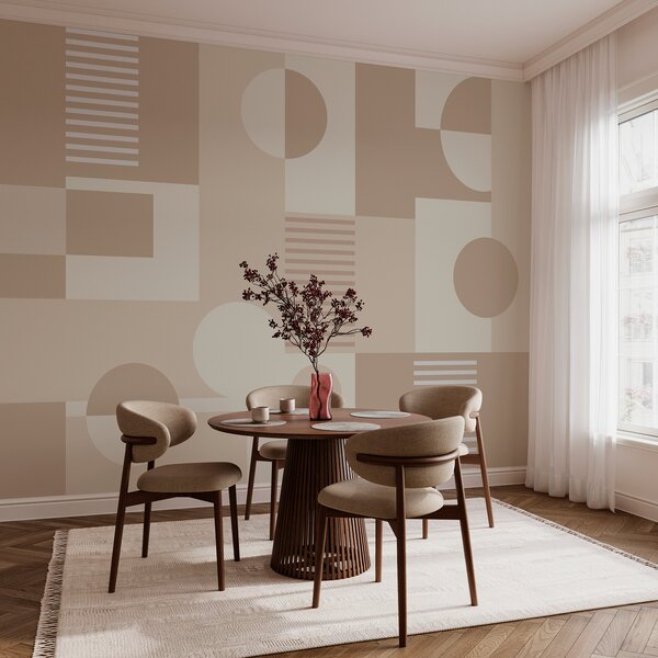 Fototapet Model de forme geometrice, Fototapet moderne, Fototapet populare, w02916v1 - Tapeko.ro
