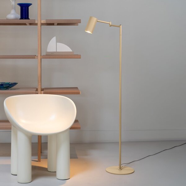 IT´S ABOUT ROMI IT'S lampadar Bilbao, bej, înălțime 154 cm, Bej, Camera de zi / sufragerie, Metal, Modern