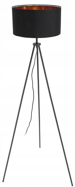 Lampadar 1xE27/40W/230V negru
