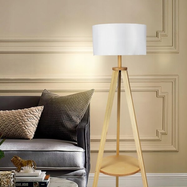 Lampadar 1xE27/40W/230V alb
