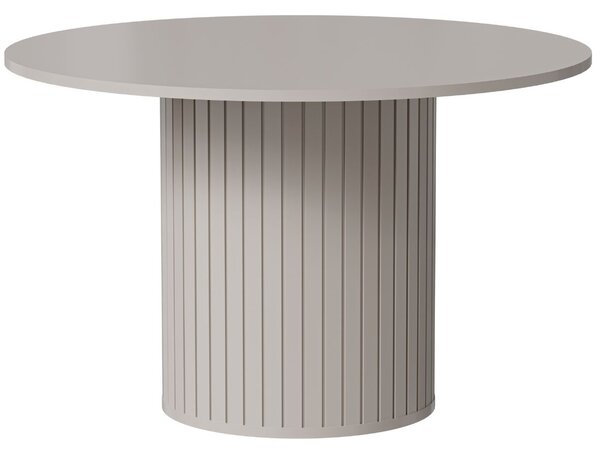 Masă de dining rotundă ZANTE ZA8, cașmir (120 cm)
