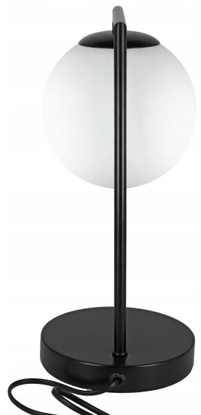 Lampă de masă 1xE27/40W/230V neagră/albă