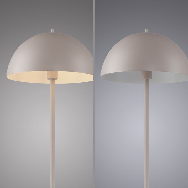 Schöner Wohnen lampadar Ali, Sandbrise, fier, E27, Bej, Camera de zi / sufragerie, Metal, Scandinavă