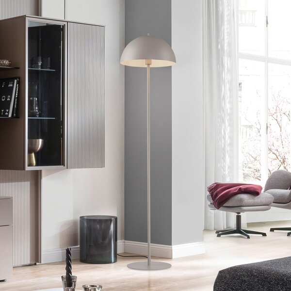 Schöner Wohnen lampadar Ali, Sandbrise, fier, E27, Bej, Camera de zi / sufragerie, Metal, Scandinavă