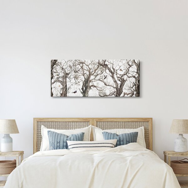 Tablou - Model de pădure, desen (120x50 cm)