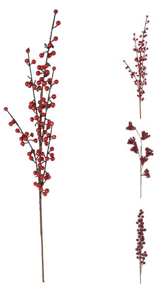 Ramura decorativa Christmas Berries 75 cm - modele diverse