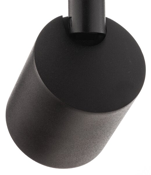 Ivela Spot LED pentru șină Perfetto Puro trifazic negru 930, Negru, Hol, Metal, Modern