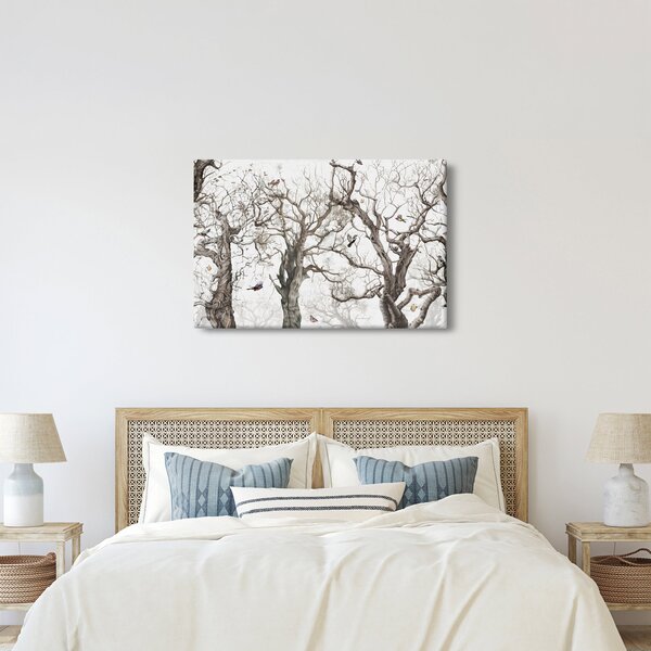 Tablou - Model de pădure, desen (90x60 cm)