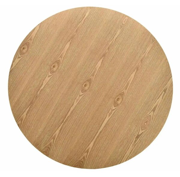 Masă ROSALIA, stejar, furnir/MDF, Ø120x74 cm
