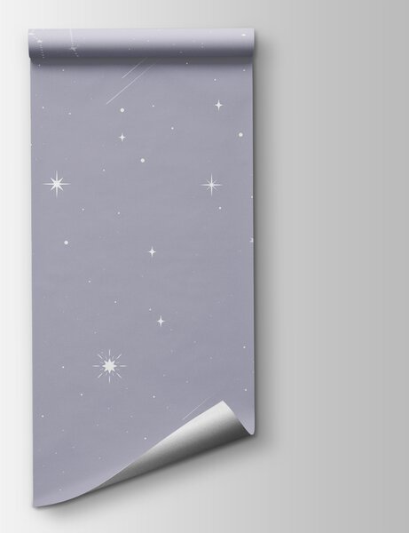 Fototapet Lună și stele pe cer, Fototapet spațiu cosmic, Fototapet populare, w03144v1 - Tapeko.ro