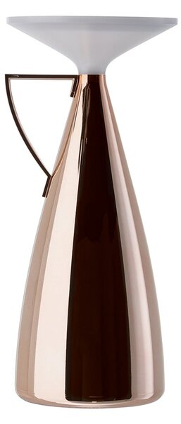 Kartell Lampa de masă cu baterie LED Camomille, culoare cupru, dimabil., reglabil, Cupru, Camera de zi / sufragerie, Plastic, Design