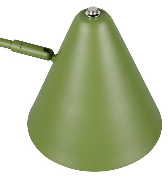 Trio Lighting Lampa de masă Cosima, verde, înălțime 50 cm, metal, Verde, Camera de zi / sufragerie, Metal, Modern