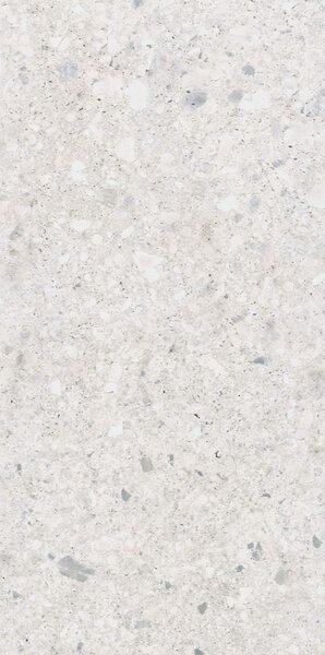 Gresie rectificata interior-exterior Kai Ceramics Cortina White gri deschis mat, PEI 4, dreptunghiulara, 60 x 120 cm